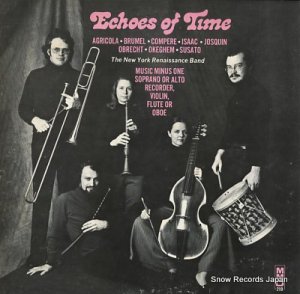 THE NEW YORK RENAISSANCE BAND echoes of time: music minus one MMO210