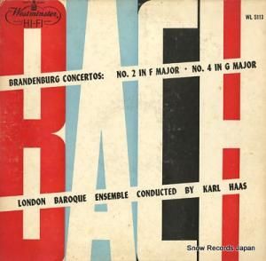 롦ϡ bach; brandenburg concertos no.2 in f major no.4 in g major WL5113