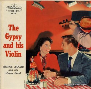 ANTAL KOCZE the gypsy and his violin WP6103