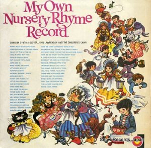 CYNTHIA GLOVER & JOHN LAWRENSON my own nursery rhyme record AXIS6047