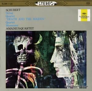アマデウス弦楽四重奏団 シューベルト:弦楽四重奏曲「死と乙女」四重奏断章 SLGM-1128
