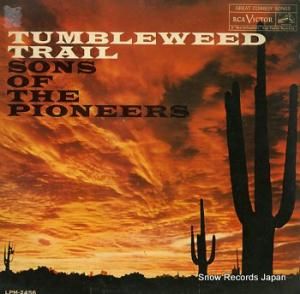 TUMBLEWEED TRAIL sons of the pioneers LPM-2456