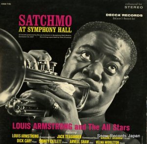 륤ॹȥ satchmo at symphony hall DXSB7195