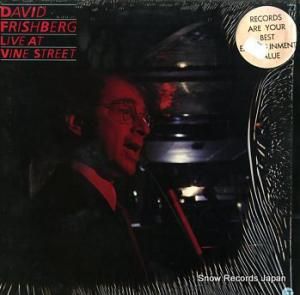 DAVID FRISHBERG live at vine street F-9638
