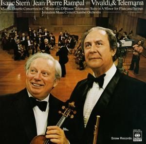 アイザック・スターン&ジャン=ピエール・ランパル plays vivaldi & telemann 25AC492