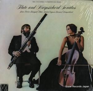 ԥ롦ѥ flute & harpsichord sonates WGS-8115