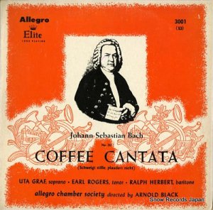 Υɡ֥å bach; coffee cantata ALLEGRO3001