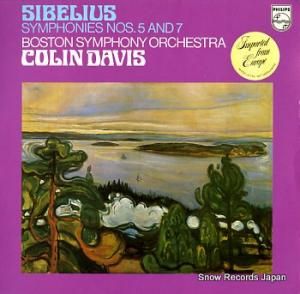 󡦥ǥ sibelius; symphony nos.5 and 7 6500959