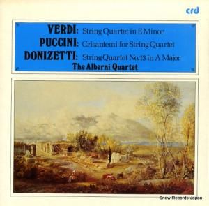 С˸ڻͽ verdi; string quartet in e minor CRD1066