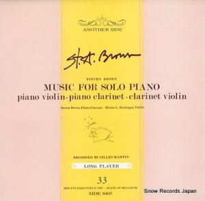 ƥ֥֡饦 music for solo piano SIDE8405