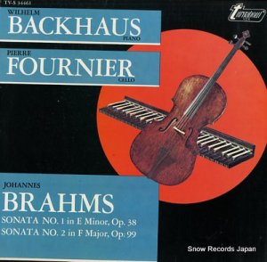 إࡦХåϥ brahms; sonata no.1 & no.2 TV-S34461