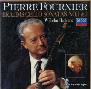 ԥ롦ե˥ brahms; cello sonatas no.1&2 ECS785