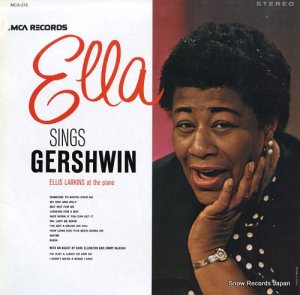顦եåĥ ella sings gershwin MCA-215