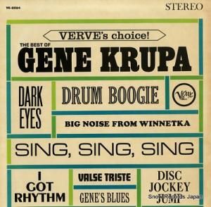 󡦥롼 verve's choice! the best of gene krupa V6-8594