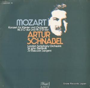 ȥ롦ʡ٥ mozart; konzert fur klavier und orchester nr.21c-dur und nr.27b-dur 1C053-01341M