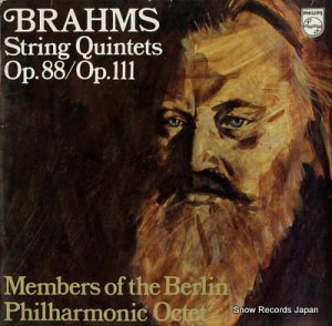 MEMBERS OF THE BERLIN PHILHARMONIC OCTET brahms; string quintets op.88/op.111 6500177