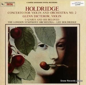 ꡼ۡɥå holdridge; lazarus and beloved VCDM1000.40