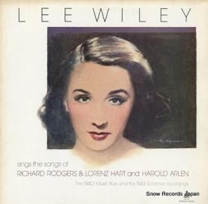 ꡼磻꡼ lee wiley sings the songs of richard rodgers AP-10