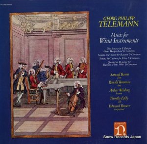 WIND INSTRUMENTS telemann; music for wind instruments H-71352