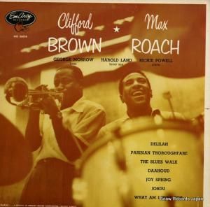 եɡ֥饦ޥå clifford brown and max roach MG36036