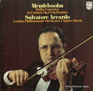 ȡ졦å mendelssohn; violin concertos in e minor, op.64/in d minor 9500154