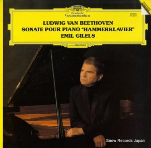 ߡ롦ꥹ beethoven; sonate pour piano "hammerklavier" 410527-1