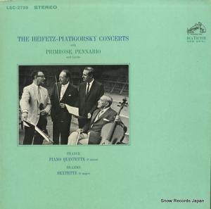 å㡦ϥեå the heifetz - piatigorsky concerts LSC-2739