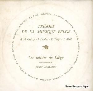 ꡼᡼ tresors de la musique belge CL4007