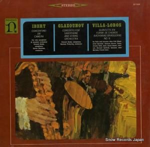 󡦥ޥ ibert; concertino da camera H-71030