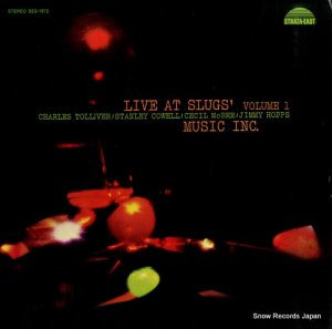 㡼륺ȥС live at slugs' volume1 music inc. SES-1972