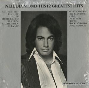 ˡ롦 neil diamond/his 12 greatest hits MCA-2106