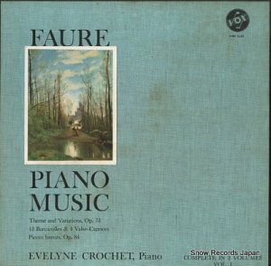 ꡼̡ faure; piano music SVBX5423
