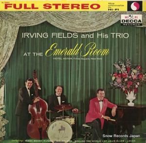 󥰡ե륺ȥꥪ irving fields and his trio at the emerald room DL78901