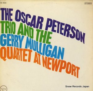 ԡ the oscar peterson trio and the gerry mulligan quartet at newport V6-8559