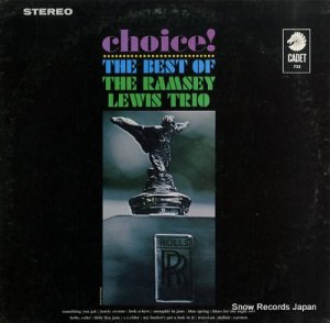 ॼ륤 choice! the best of the ramsey lewis trio LPS-755
