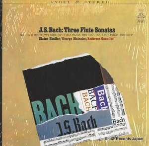 եޥ륳ࡿȥå bach; three flute sonatas S36337