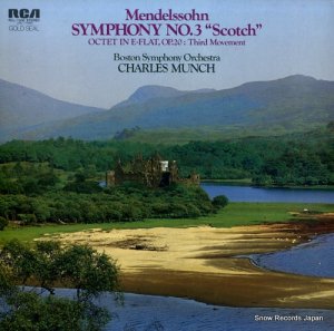 シャルル・ミュンシュ メンデルスゾーン：交響曲第３番「スコットランド」 RCL-1008