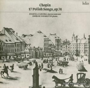 桼˥쥹 chopin; 17 polish songs op.74 H88001