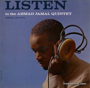 ޥåɡޥ listen to the ahmad jamal quintet LP-673