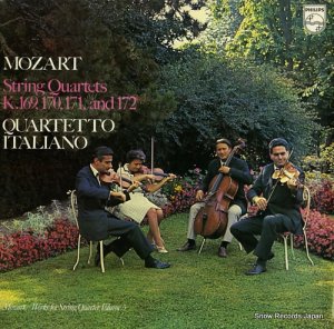 ꥢڻͽ mozart; string quartets k.169, 170, 171 and 172 6500644