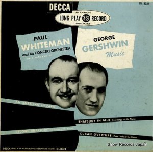 ݡ롦ۥ磻ȥޥ george gershwin music DL8024