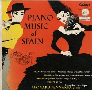 ʡɡڥʥꥪ piano music of spain P-8190
