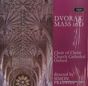 󡦥ץ쥹ȥ dvorak; mass in d ZRG781