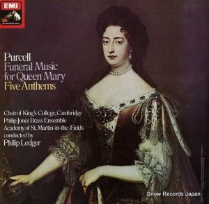 եåסå㡼 purcell; funeral music for queen mary ASD3316