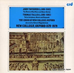 åեɡ˥塼å羧 taverner; the western wild mass and master christi CRD1072