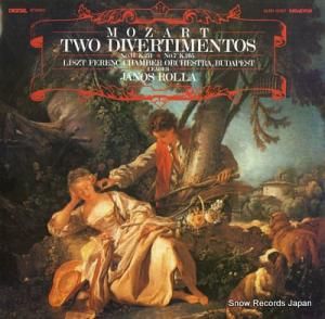 䡼Υ塦 mozart; two divertimentos k.251 & k.205 SLPD12387