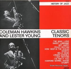 コールマン・ホーキンス&レスター・ヤング classic tenors SM3259