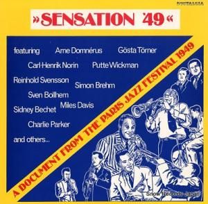 V/A sensation '49 a document from the paris jazz festival 1949 NOST7602
