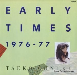大貫妙子 early times 1976-77 GWP-1015