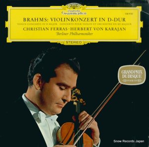 ꥹ󡦥ե饹 brahms; violin concerto in d major 138930